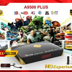 رسيفر i star korea مع اشتراك لمدة سنة